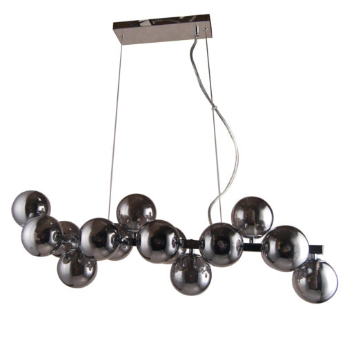 Pendant lamp Lux Marbelio – modern pendant lamp in chrome