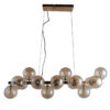 Pendant lamp Lux Marbelio – modern pendant lamp in golden