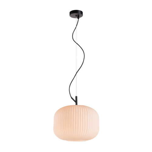 Pendant lamp Lux Rues 60w – modern pendant lamp in matt black and metal alloy
