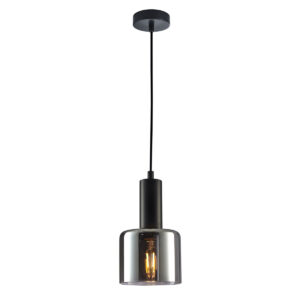 Pendant lamp Lux Santia – modern pendant lamp in black and steel