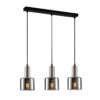 Pendant lamp Lux Santia – modern pendant lamp in silver and steel