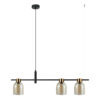 Pendant lamp Lux Servio – modern pendant lamp in black and steel