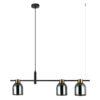 Pendant lamp Lux Servio 40w – modern pendant lamp in black and steel