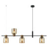 Pendant lamp Lux Servio PND-66892-4-BK-AMB
