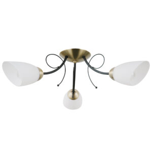 Pendant lamp Lux Cristina – modern pendant lamp in black
