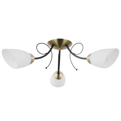 Pendant lamp Lux Cristina – modern pendant lamp in black