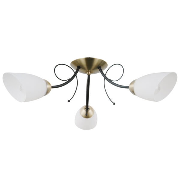 Pendant lamp Lux Cristina – modern pendant lamp in black