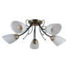Pendant lamp Lux Cristina – modern pendant lamp in black
