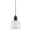 Pendant lamp Lux Lamezia – modern pendant lamp in black and steel