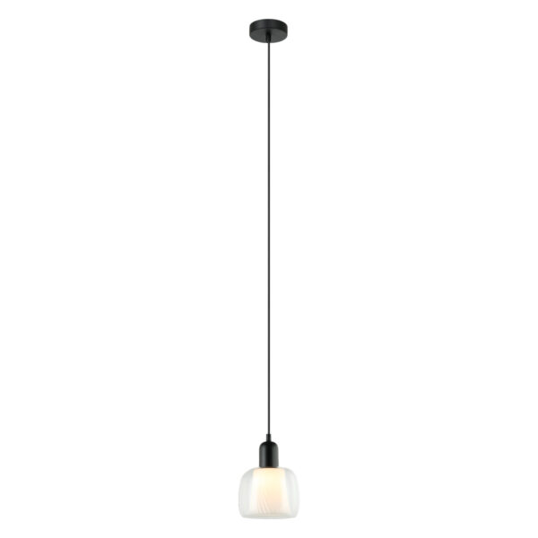 Pendant lamp Lux Lamezia PND-67594-1-BK+CL