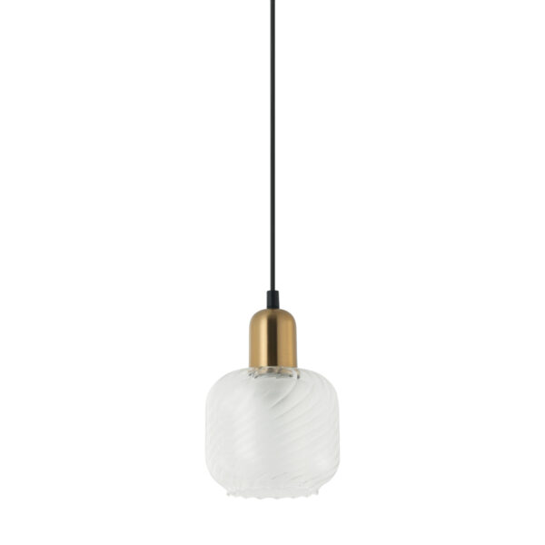 Pendant lamp Lux Lamezia – modern pendant lamp in black