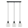 Pendant lamp Lux Lamezia – modern pendant lamp in black and steel