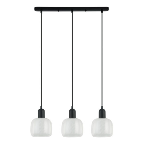 Pendant lamp Lux Lamezia – modern pendant lamp in black and steel