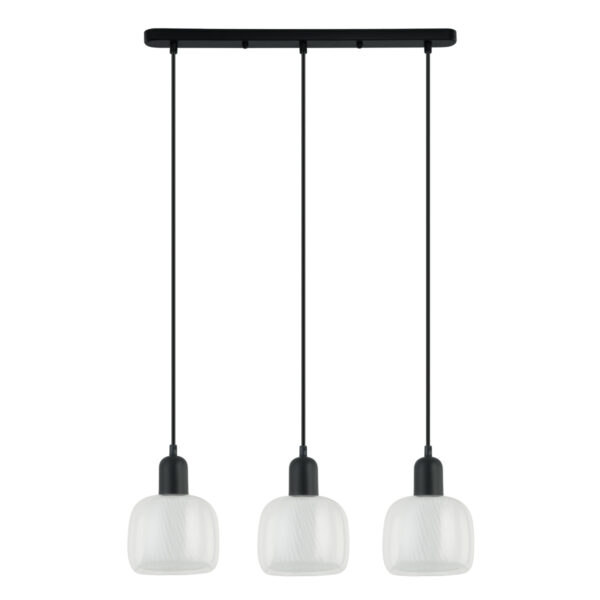 Pendant lamp Lux Lamezia – modern pendant lamp in black and steel