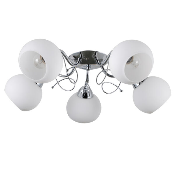 Pendant lamp Lux Masseri – modern pendant lamp in chrome