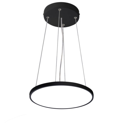 Pendant lamp Lux Alata – modern pendant lamp in black and plastic