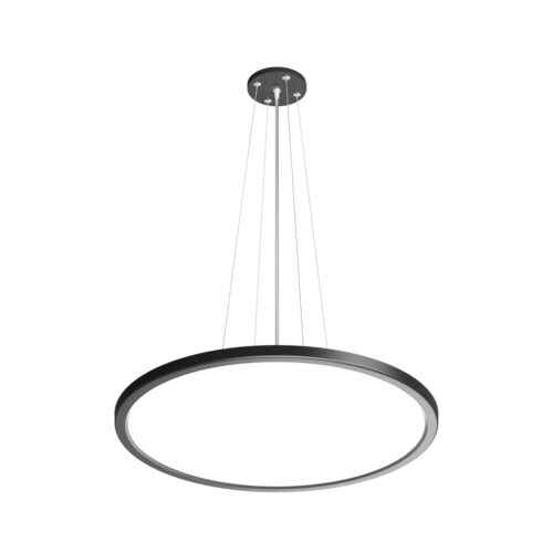 Pendant lamp Lux Alata 32w – modern pendant lamp in black and plastic