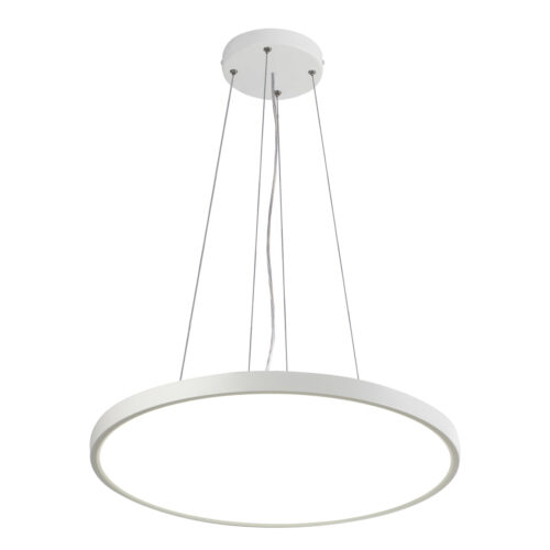 Pendant lamp Lux Alata – modern pendant lamp in white and plastic