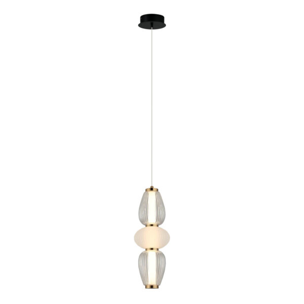 Pendant lamp Lux Gastel 16w – modern pendant lamp in black