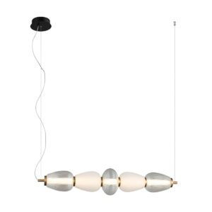 Pendant lamp Lux Gastel 22w – modern pendant lamp in black