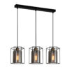 Pendant lamp Lux Kalula 40w – modern pendant lamp in black and steel