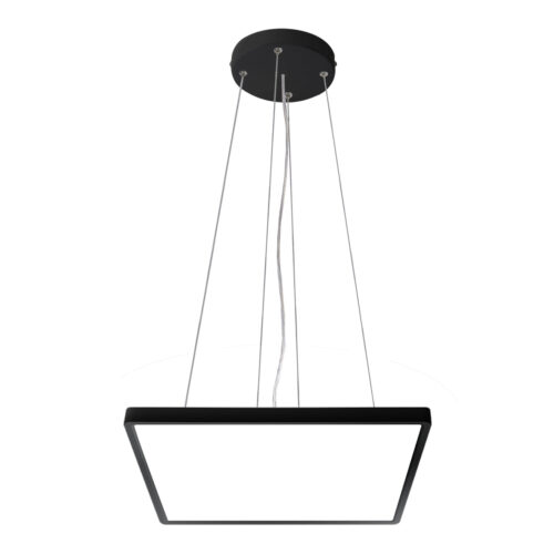Pendant lamp Lux Bastia 24w – modern pendant lamp in black and plastic
