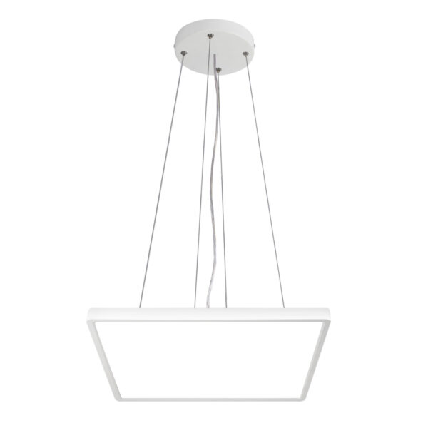 Pendant lamp Lux Bastia – modern pendant lamp in white and plastic