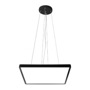 Pendant lamp Lux Bastia 45w – modern pendant lamp in black and plastic
