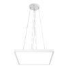 Pendant lamp Lux Bastia – modern pendant lamp in white and plastic