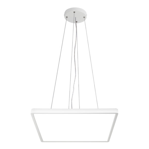 Pendant lamp Lux Bastia – modern pendant lamp in white and plastic