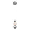 Pendant lamp Lux Oter 7w – modern pendant lamp in chrome and acrylic