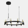 Pendant lamp Lux Almelo 49w – modern pendant lamp in black