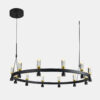 Pendant lamp Lux Almelo 50.4w – modern pendant lamp in black