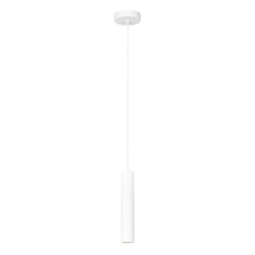 Pendant lamp Lux Rilok 10w – modern pendant lamp in sandy white and steel