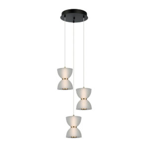 Pendant lamp Lux Tica 22w – modern pendant lamp in white