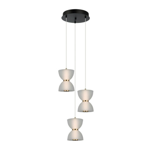 Pendant lamp Lux Tica 22w – modern pendant lamp in white