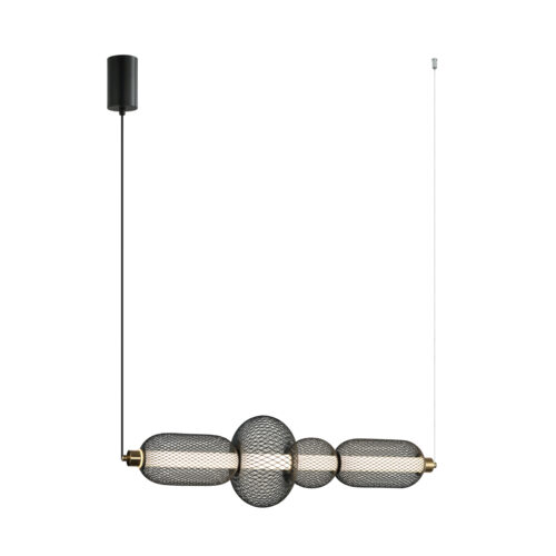 Pendant lamp Lux Marco 16w – modern pendant lamp in black and steel