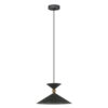 Pendant lamp Lux Quelto 40w – modern pendant lamp in grey and steel