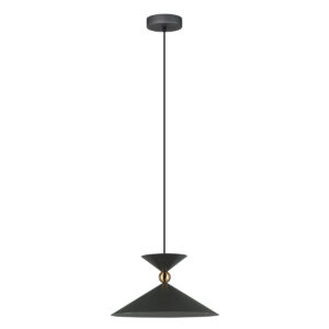 Pendant lamp Lux Quelto 40w – modern pendant lamp in grey and steel