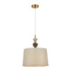 Pendant lamp Lux Moren 60w – modern pendant lamp in antique bronze and metal