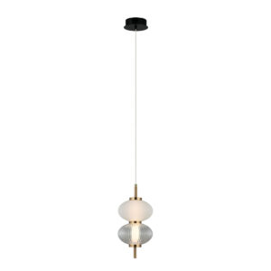Pendant lamp Lux Testa – modern pendant lamp in black