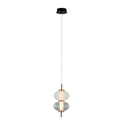 Pendant lamp Lux Testa – modern pendant lamp in black