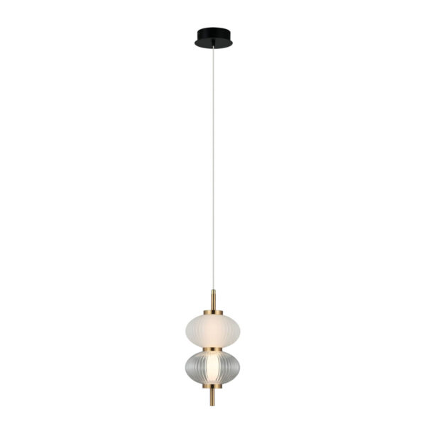 Pendant lamp Lux Testa – modern pendant lamp in black