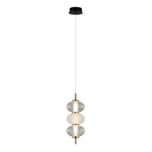 Pendant lamp Lux Testa 12w – modern pendant lamp in black