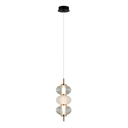 Pendant lamp Lux Testa 12w – modern pendant lamp in black