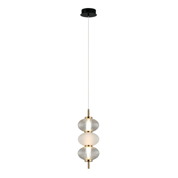 Pendant lamp Lux Testa 12w – modern pendant lamp in black