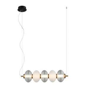 Pendant lamp Lux Testa 19w – modern pendant lamp in black