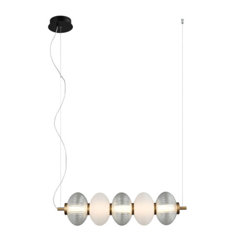 Pendant lamp Lux Testa 19w – modern pendant lamp in black