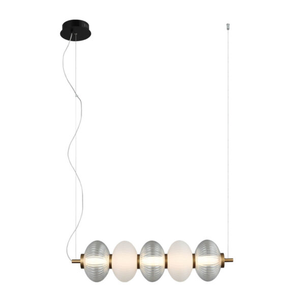 Pendant lamp Lux Testa 19w – modern pendant lamp in black