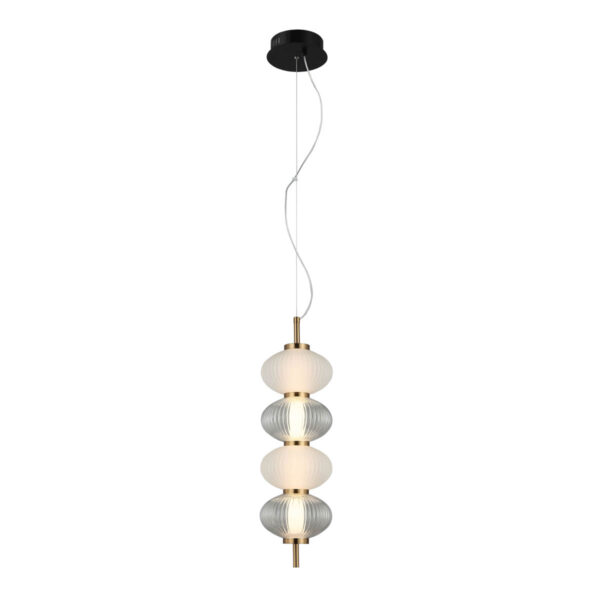 Pendant lamp Lux Testa 16w – modern pendant lamp in black